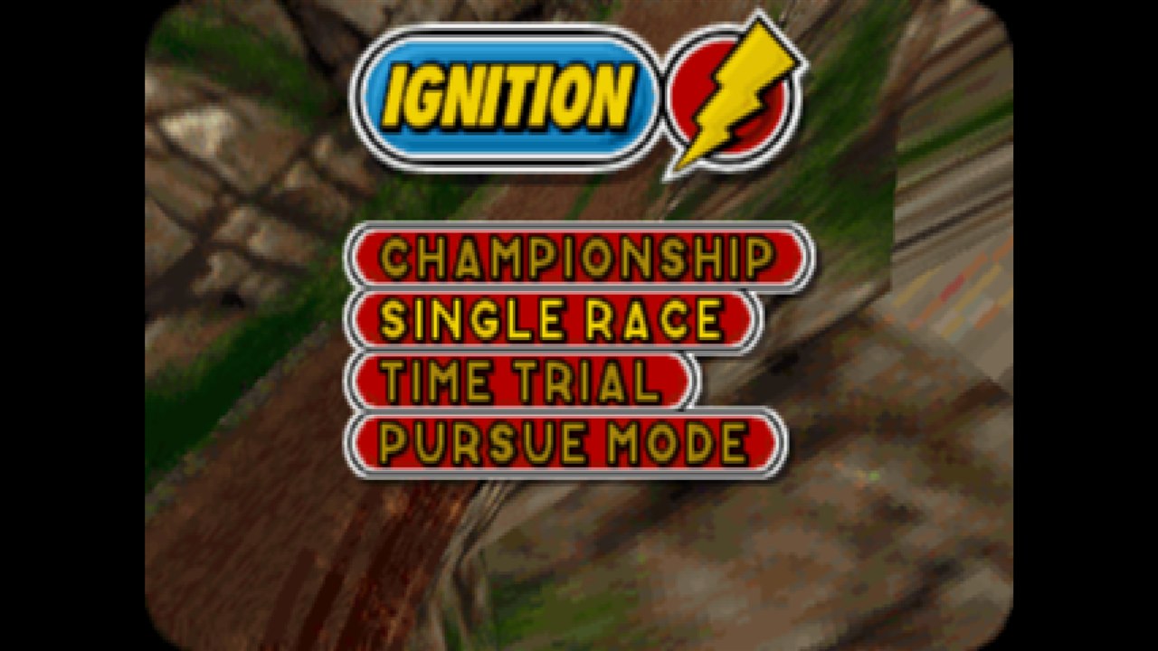 The main menu